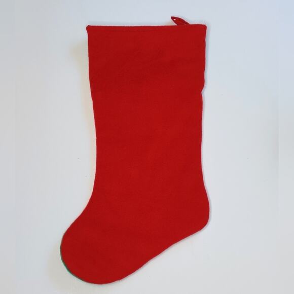 Disney‎ Minnie Mouse Red Fabric Christmas Stocking Snowfall - Picture 6 of 8